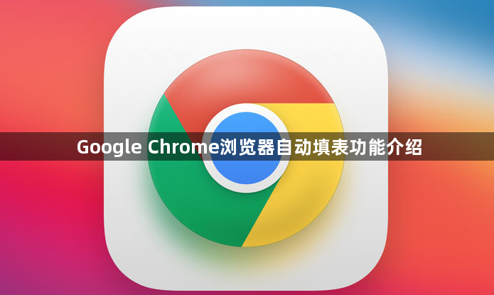 Google Chrome浏览器自动填表功能介绍1