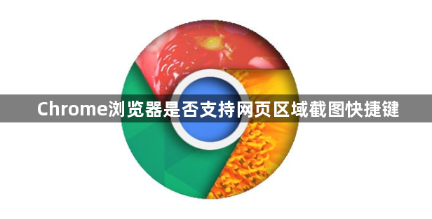 Chrome浏览器是否支持网页区域截图快捷键1
