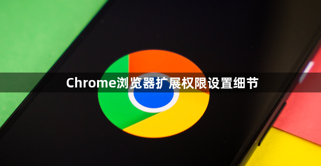 Chrome浏览器扩展权限设置细节1