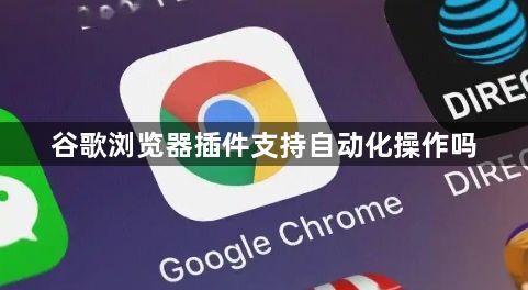 谷歌浏览器插件支持自动化操作吗1