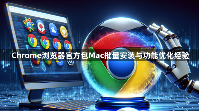 Chrome浏览器官方包Mac批量安装与功能优化经验1