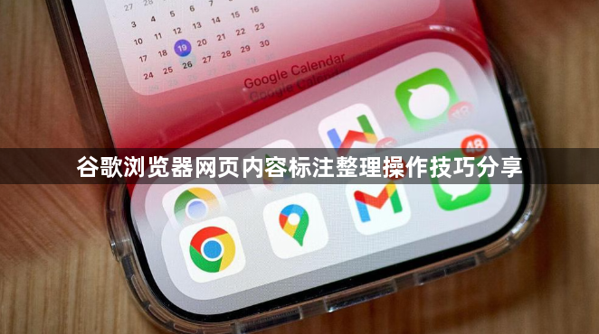 谷歌浏览器网页内容标注整理操作技巧分享1