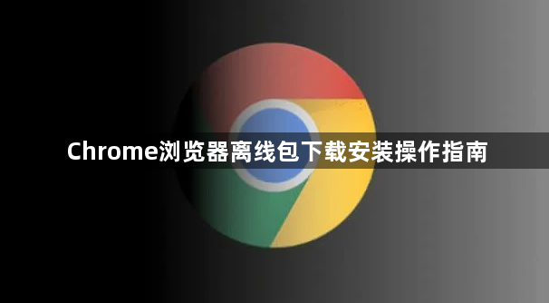 Chrome浏览器离线包下载安装操作指南1